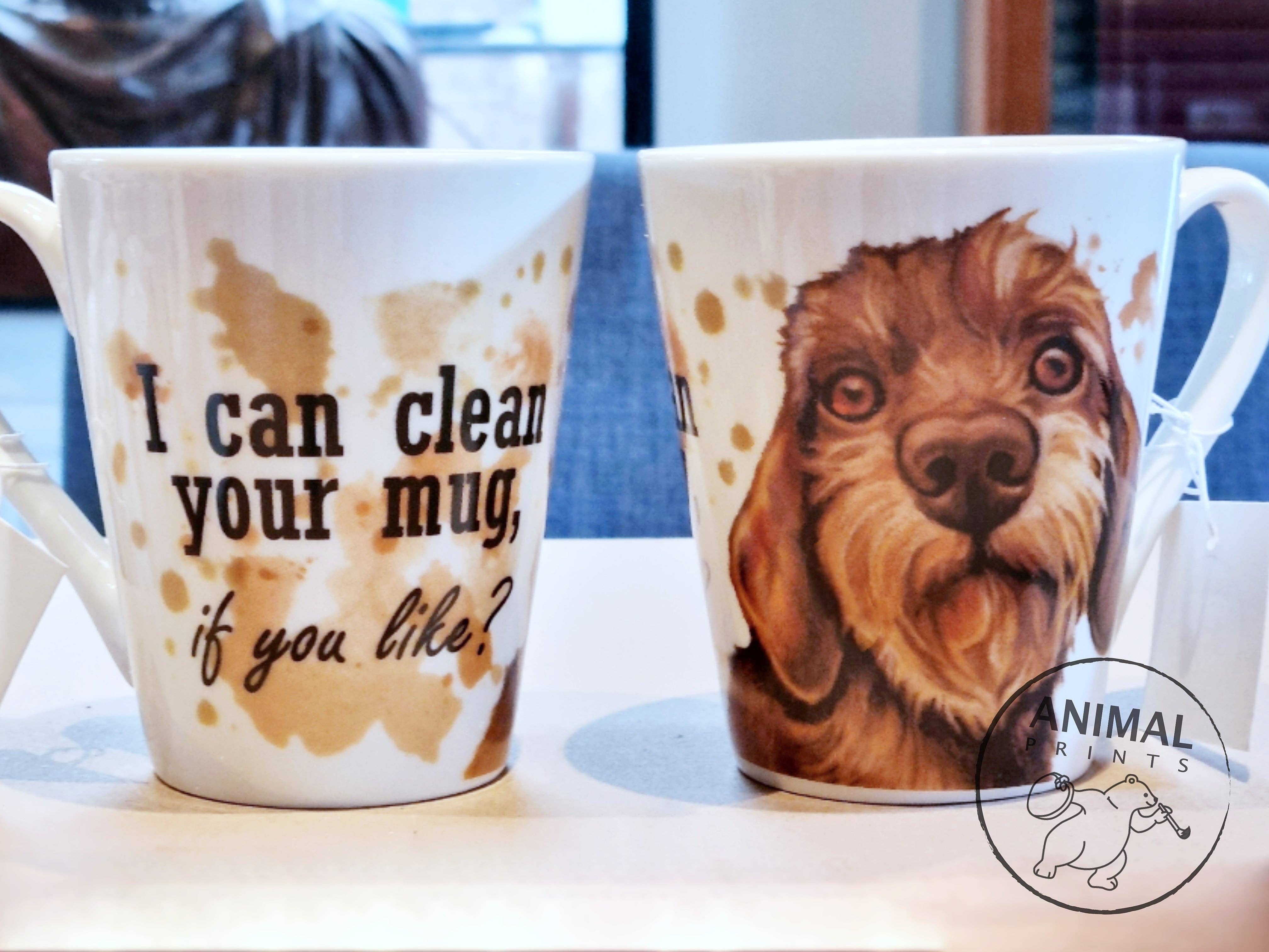 Mug “I can clean up your Mug” - Dachshund/Dachshund - New collection