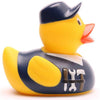 Rubber duck janitor in a boiler suit - rubber duck