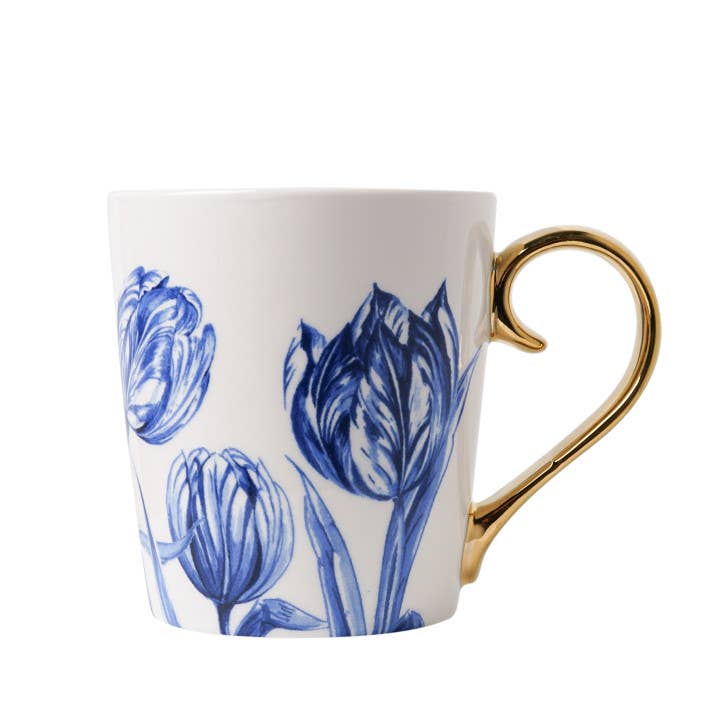 Gold Tulip mug