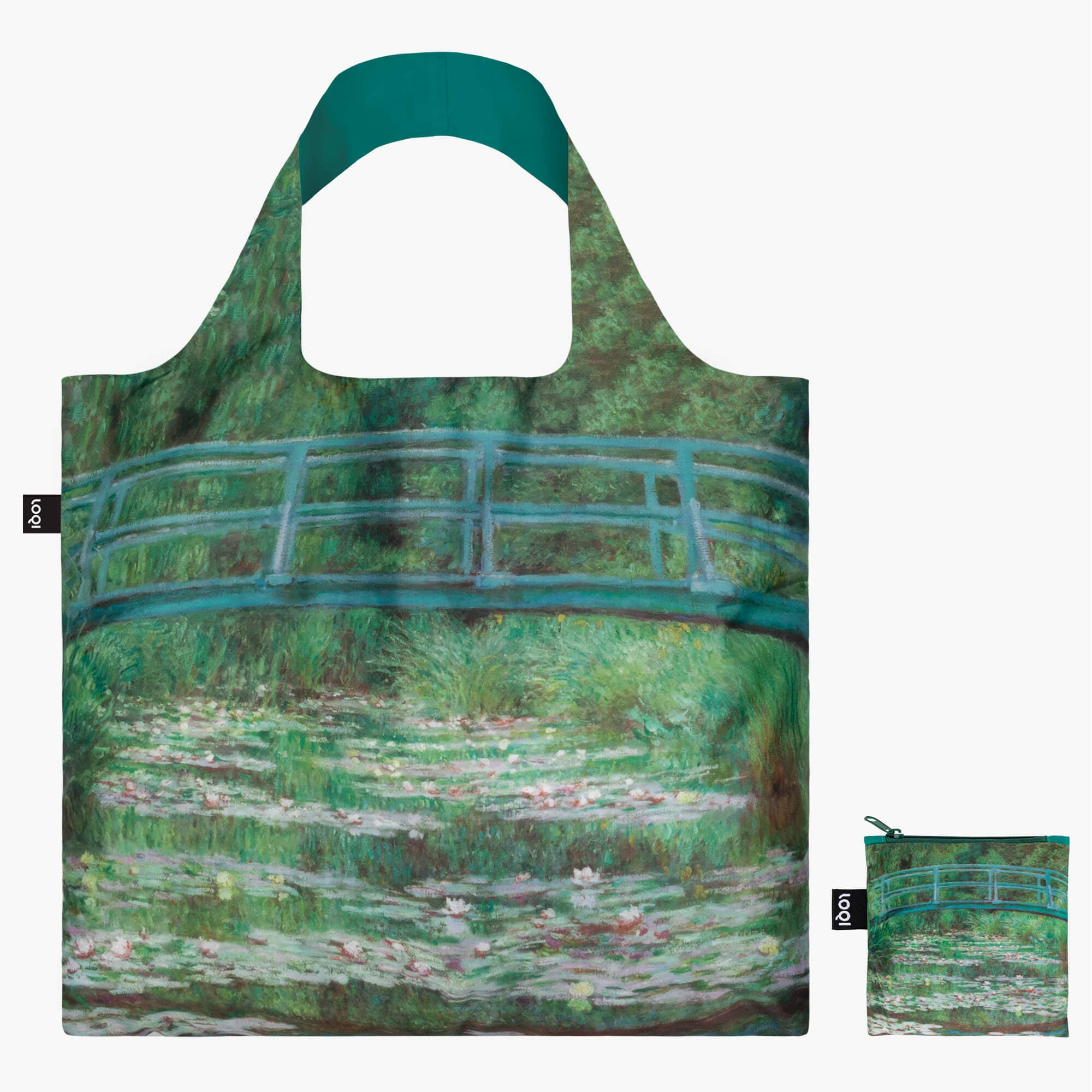 CLAUDE MONET Japanese Footbridge Bag