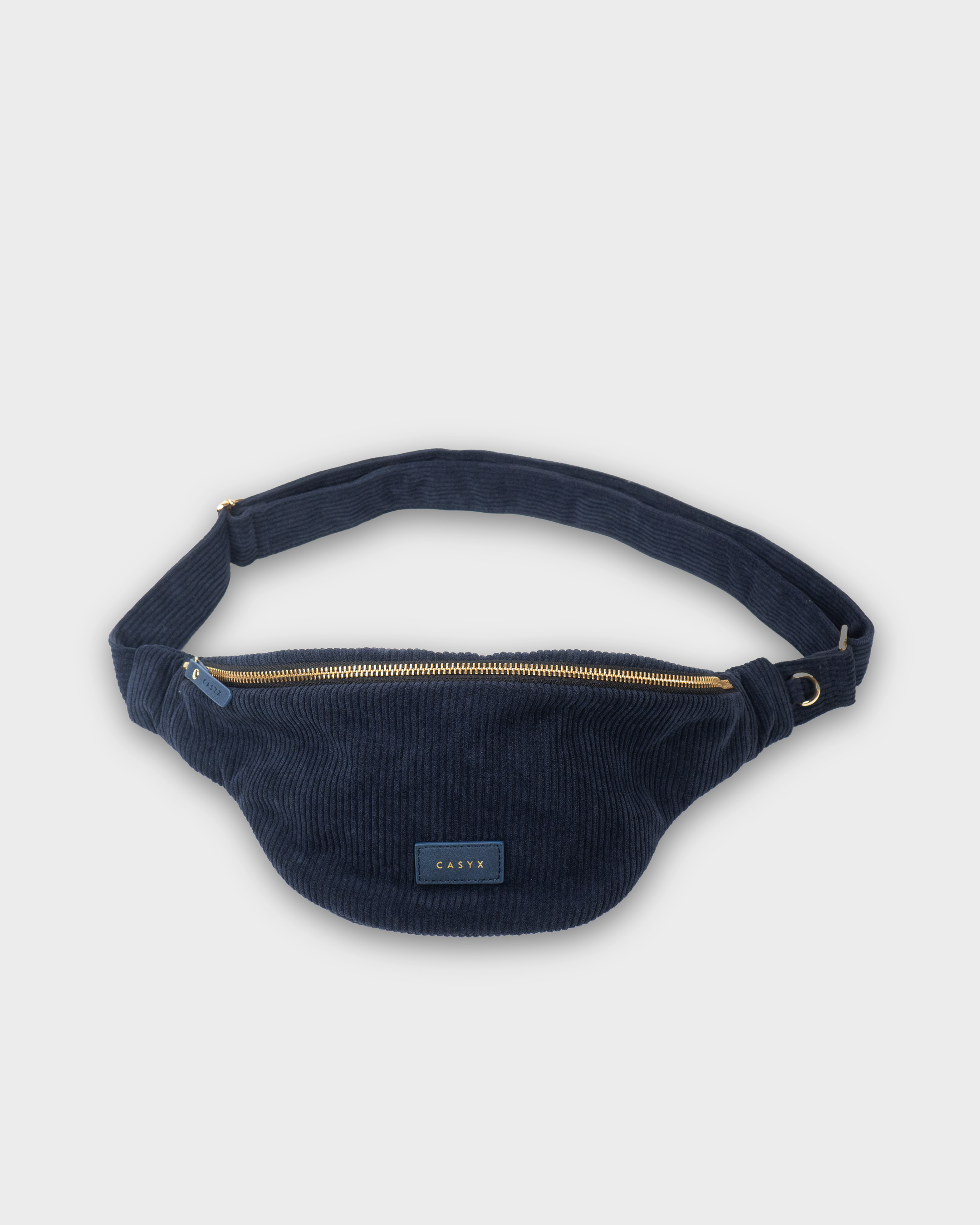 CASYX Waist Bag - VELOURS - Midnight Blue