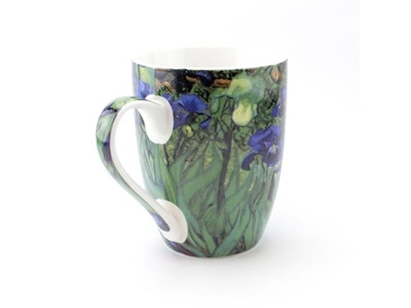 Mug in Box, Van Gogh, Irises