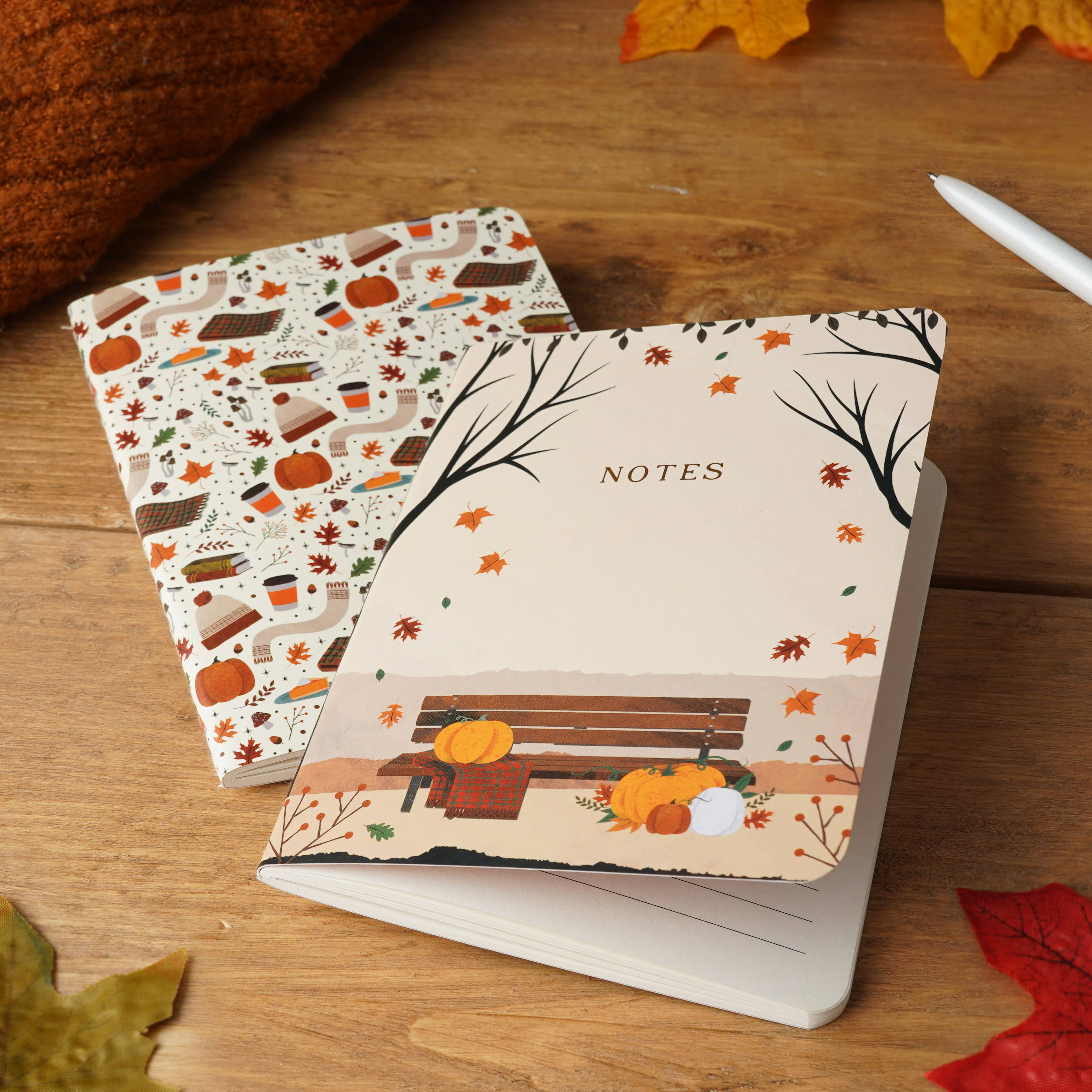 Snuggle Season 'Autumn Days' Set of 2 Notebooks