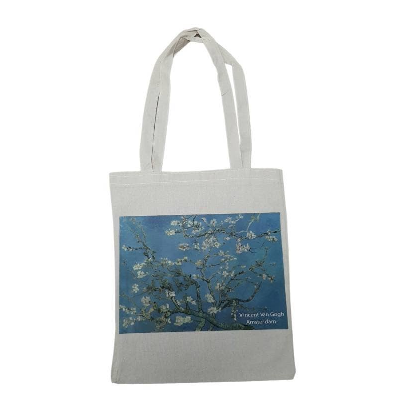 Van Gogh Canvas Bag - Almond Blossom