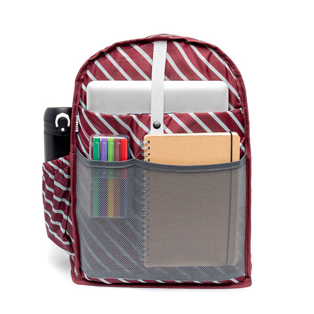 Capsule Stripes Concrete Block Backpack