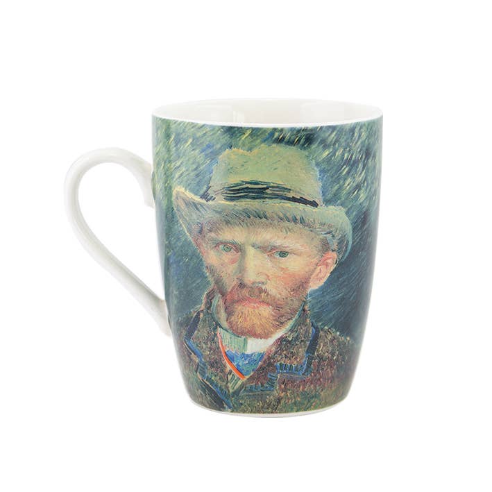 Mug in  Box, Van Gogh Self portrait Rijksmuseum