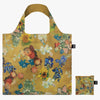 VAN GOGH MUSEUM Gold Flower Pattern Bag