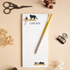 I love to do - Notepad Cats