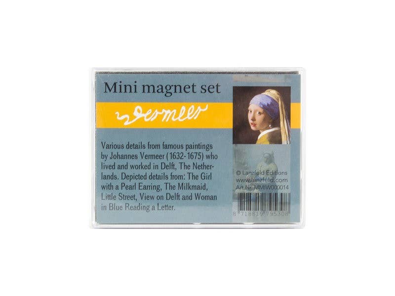 Mini Magnet Set, Vermeer