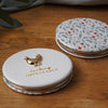 Bramble Farm Chicken Compact Mirror In Gift Box
