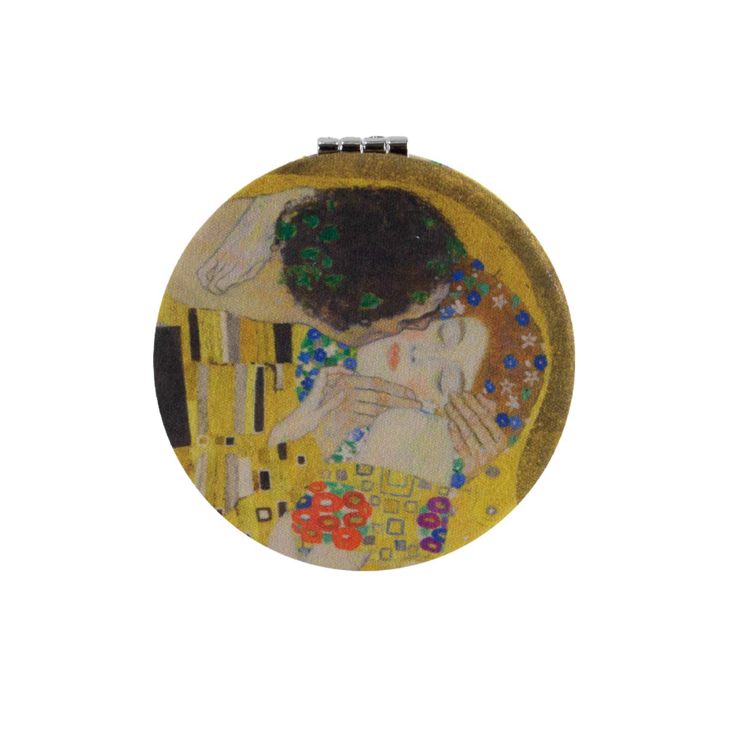 MicroFiber Folding Pocket Mirror, Klimt, The Kiss