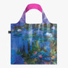 CLAUDE MONET Water Lillies Neon Pink Bag