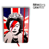 Banksy A5 Notebook - Lizzy Stardust