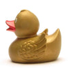 Elegant rubber duck in gold - rubber duck