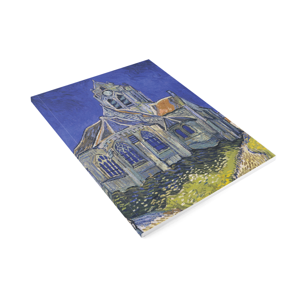 Artist Journal sketchbook, Van Gogh, Church in Auvers