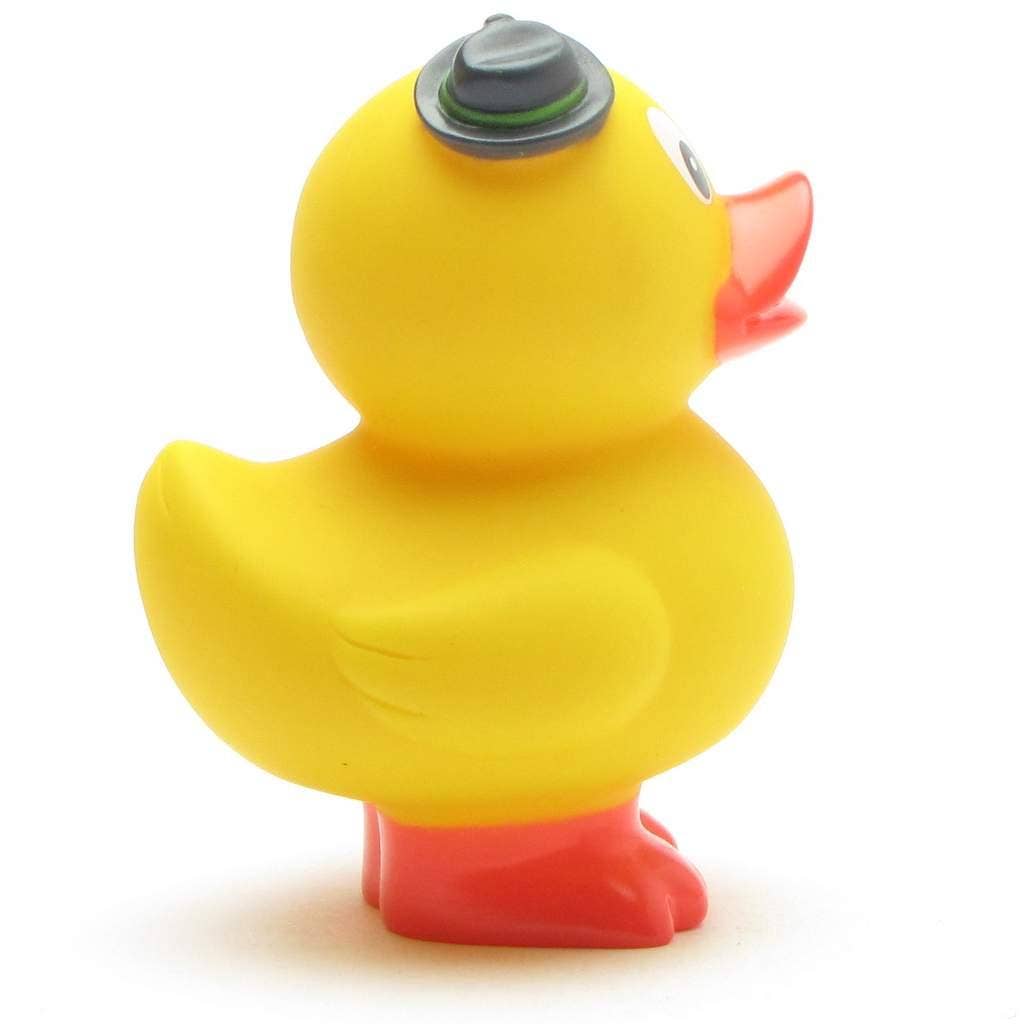 Rubber duck with Tyrolean hat - rubber duck