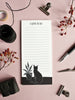 I love to do - Notepad Cat