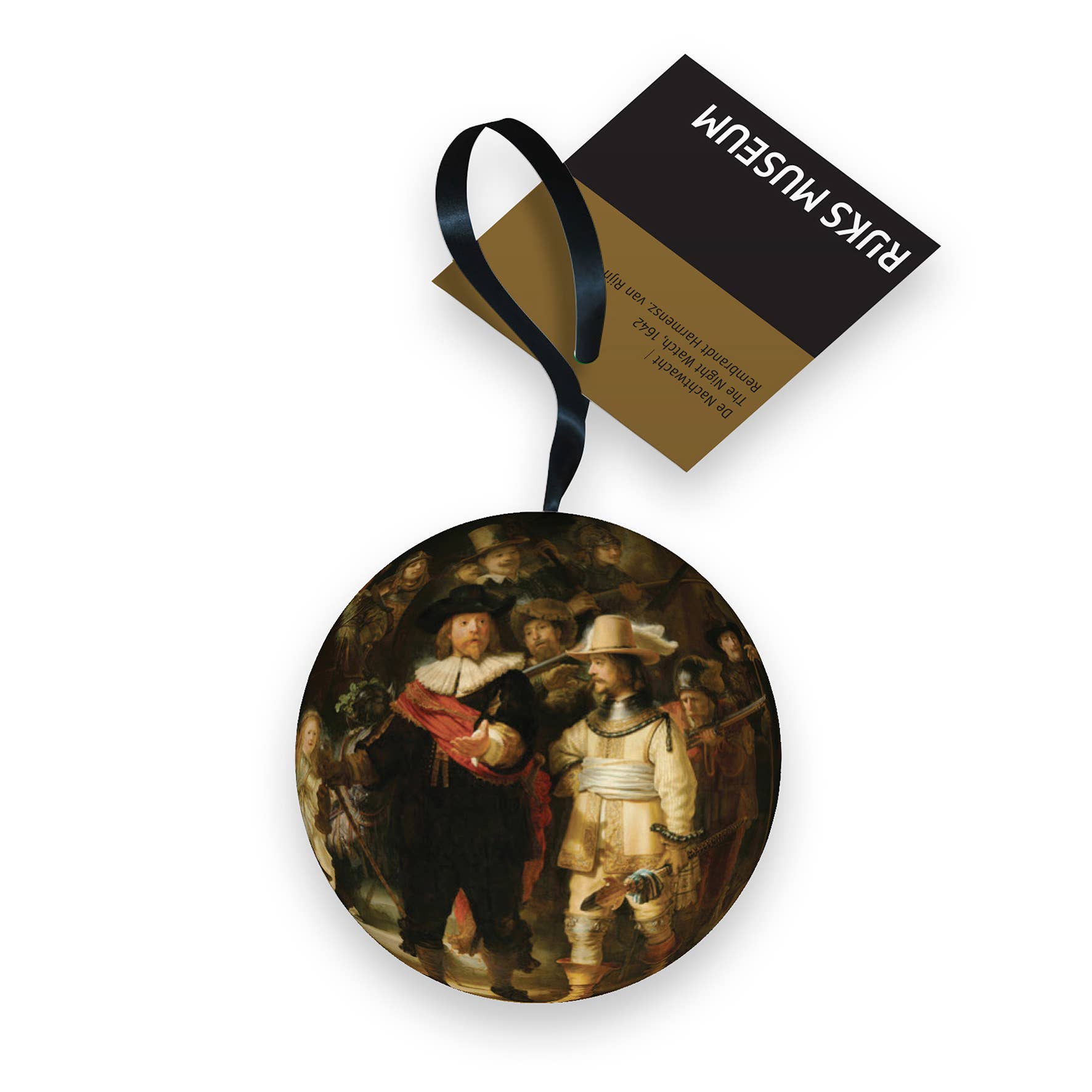 Christmas Ornament - The Nightwatch by Rembrandt