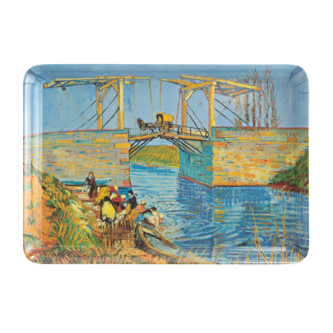 Serving Tray, Mini Size,  Bridge, Van Gogh