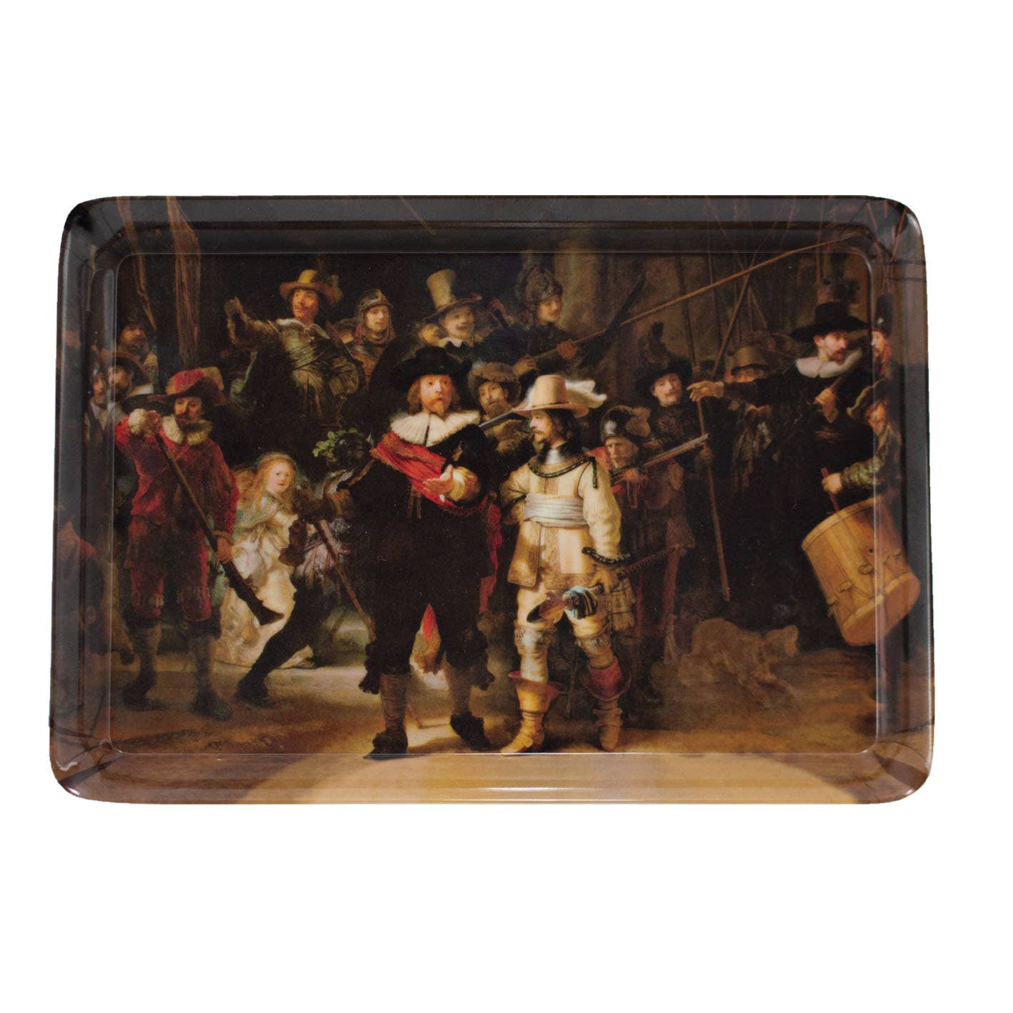 Serving Tray, Mini Size, Night Watch, Rembrandt