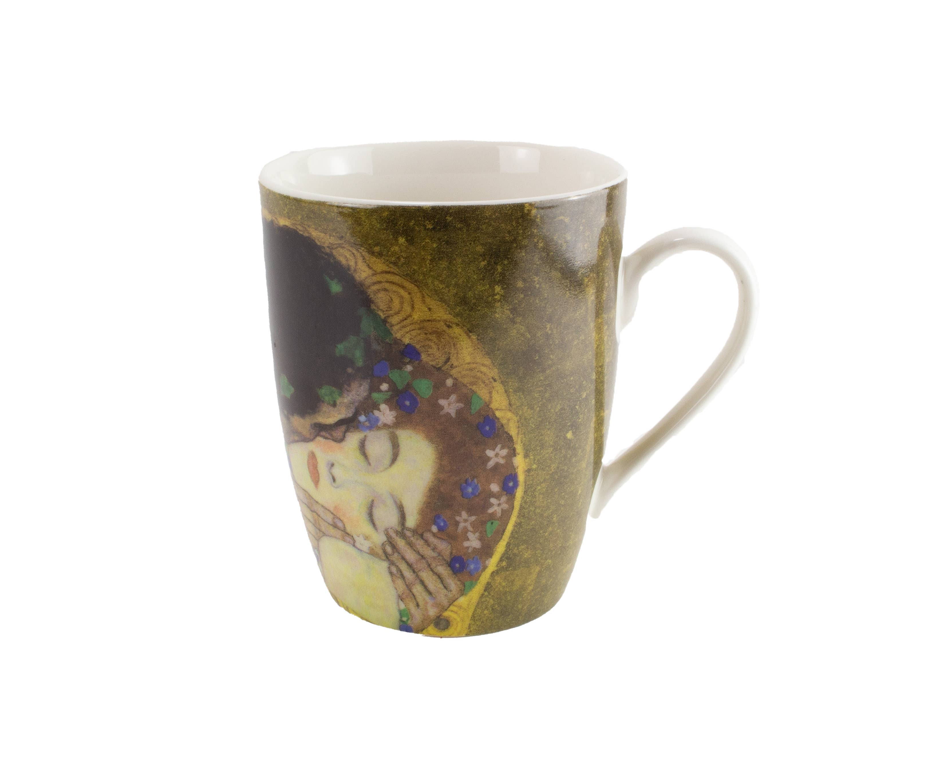 Mug in  Box, Klimt, The Kiss