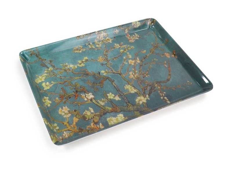 Midi Serving Tray (27 X 20 cm), Van Gogh, Almond Blossom