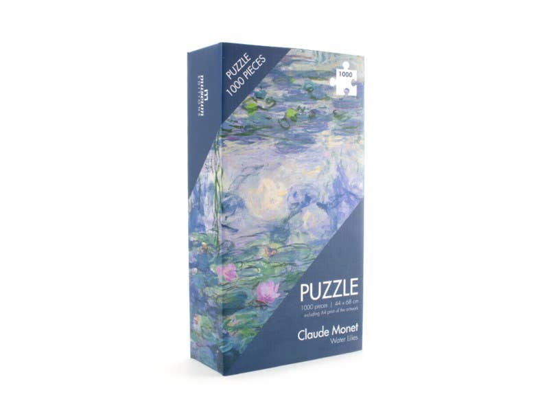 Puzzle, 1000 Pieces, Monet Water Lilies