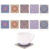 10units Traditional Portuguese Patterned Cork Coasters L-054
