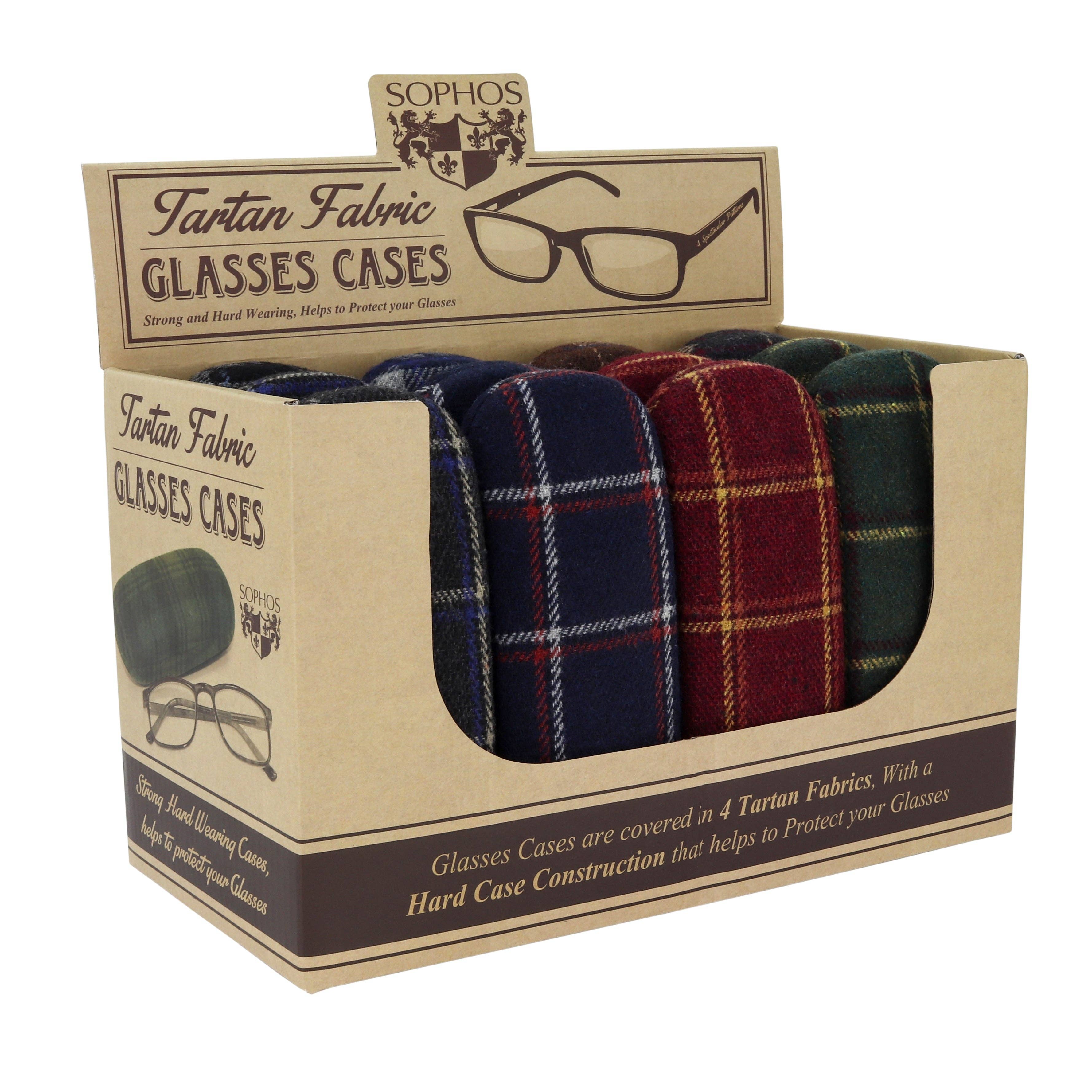 12 Piece Glasses Case Set