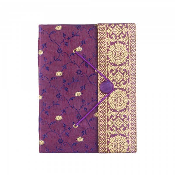 Handmade Sari Journal - Fabric Journal