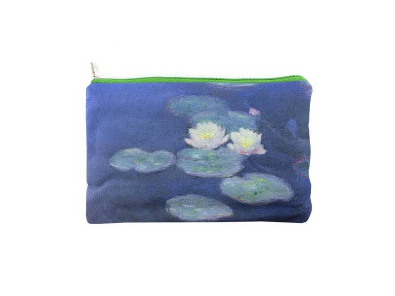 Pouch, Waterlilies Evening Light, Monet