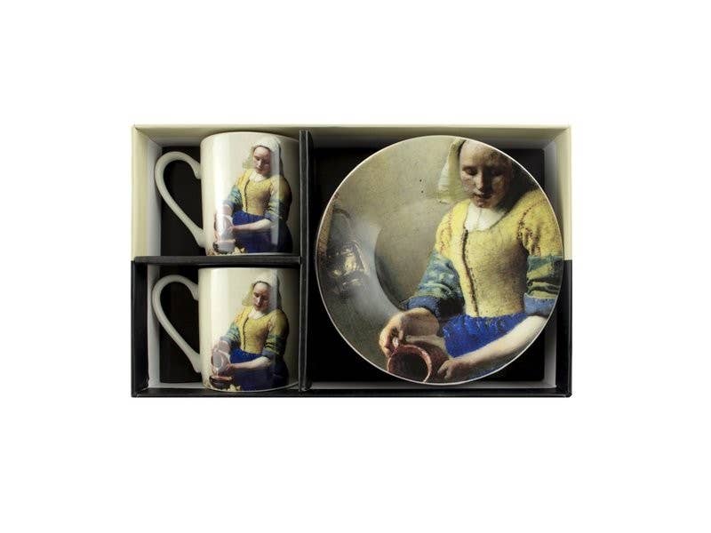Espresso Set, Vermeer, Milkmaid